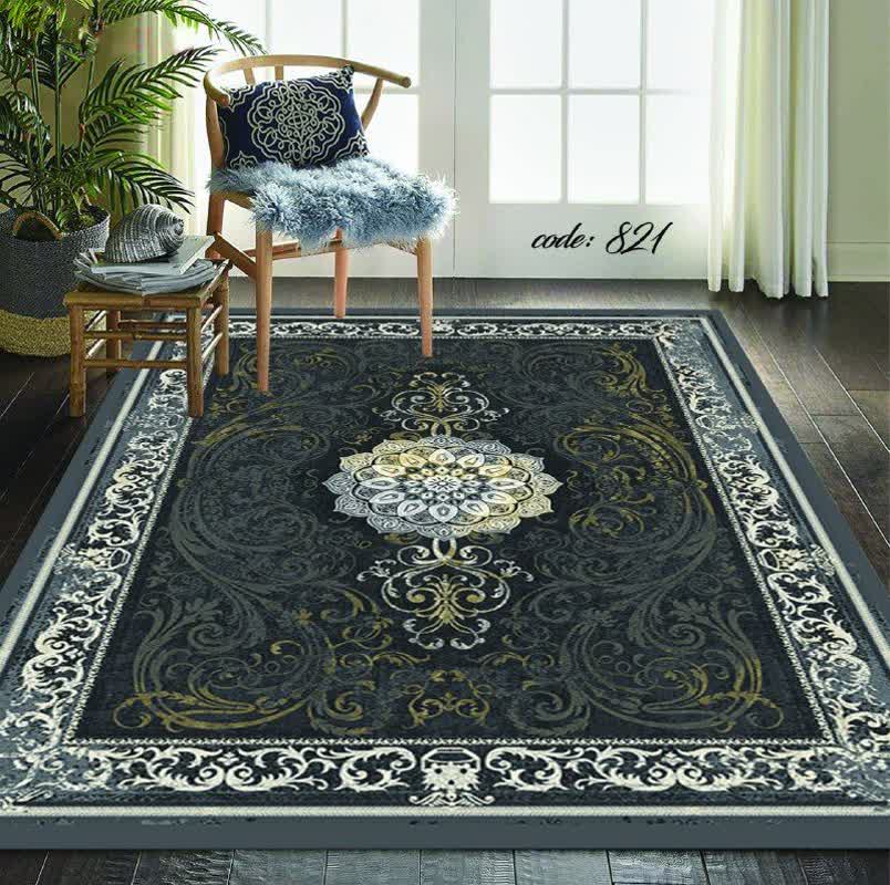 روفرشی کشدار مخمل شانل ترک طرح های زیبا مدل ترمه کد 821