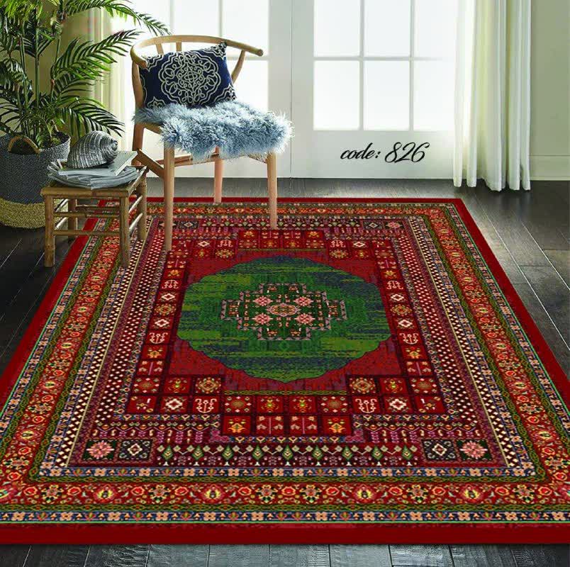 روفرشی کشدار مخمل شانل ترک طرح های زیبا مدل ترمه کد 826