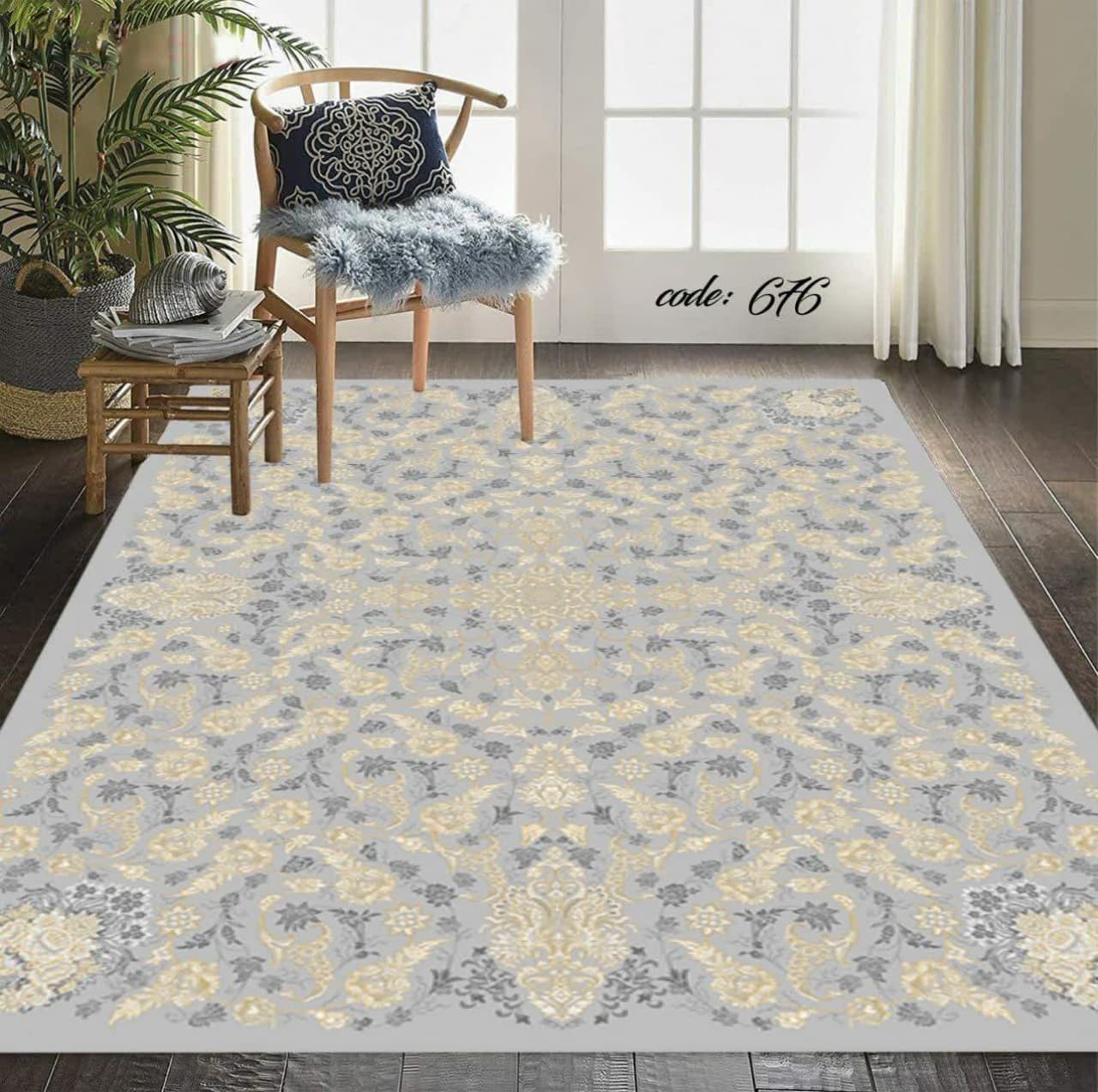 روفرشی کشدار مخمل شانل ترک طرح های زیبا مدل ترمه 676