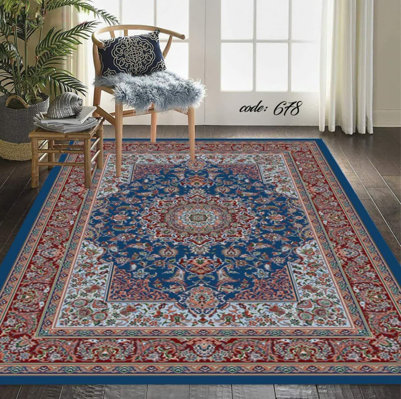 روفرشی کشدار مخمل شانل ترک طرح های زیبا مدل ترمه 678