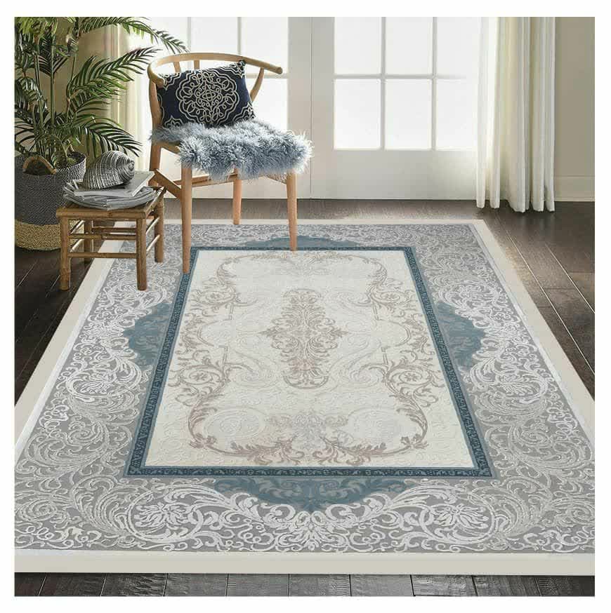 روفرشی کشدار مخمل شانل ترک طرح های زیبا مدل ترمه 3