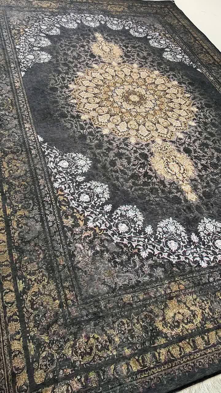 روفرشی کشدار مخمل شانل ترک مدل ترمه 725