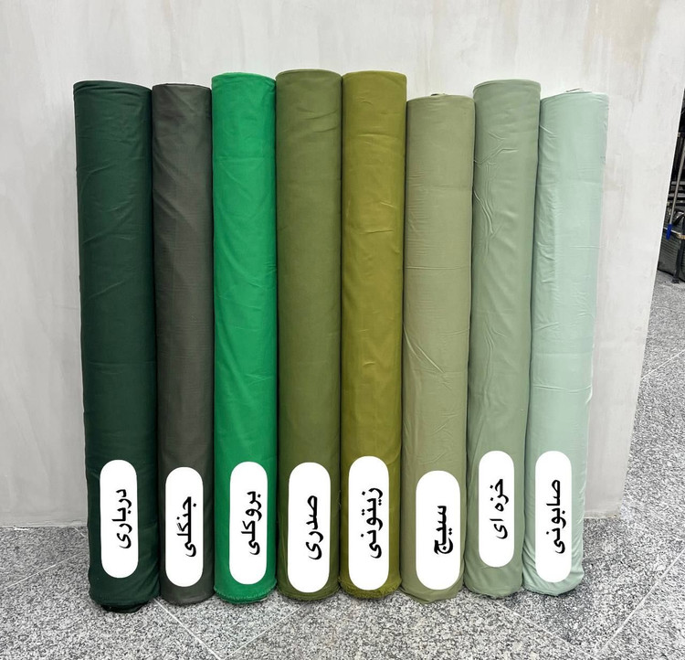 روتختی قیطون دوزی شده جنس میکرو براش ساده (نخ پنبه) رنگ سبز ارسال رایگان