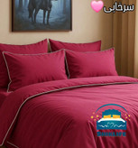 روتختی قیطون دوزی شده جنس میکرو براش ساده (نخ پنبه) رنگ سرخابی ارسال رایگان