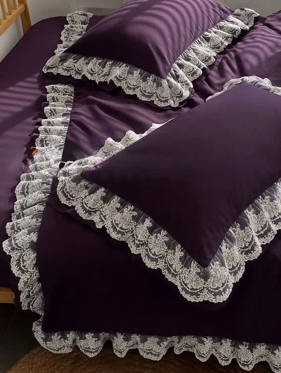 روتختی گیپوری جنس میکرو براش ساده (نخ پنبه) رنگ بنفش